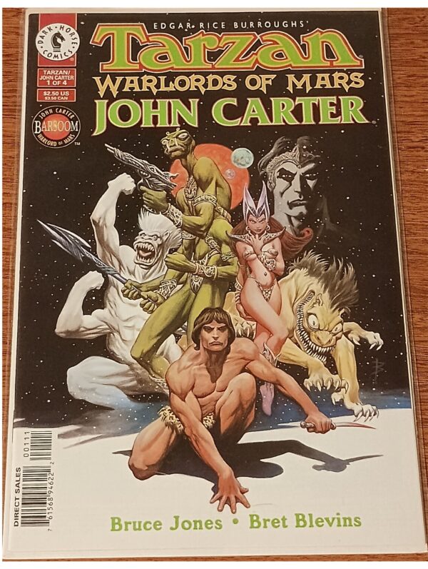 Tarzan/Warlord of Mars: John Carter #1 – When Legends Collide