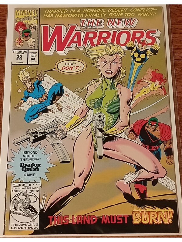 The New Warriors #30 – When Trust is Broken, Chaos Reigns