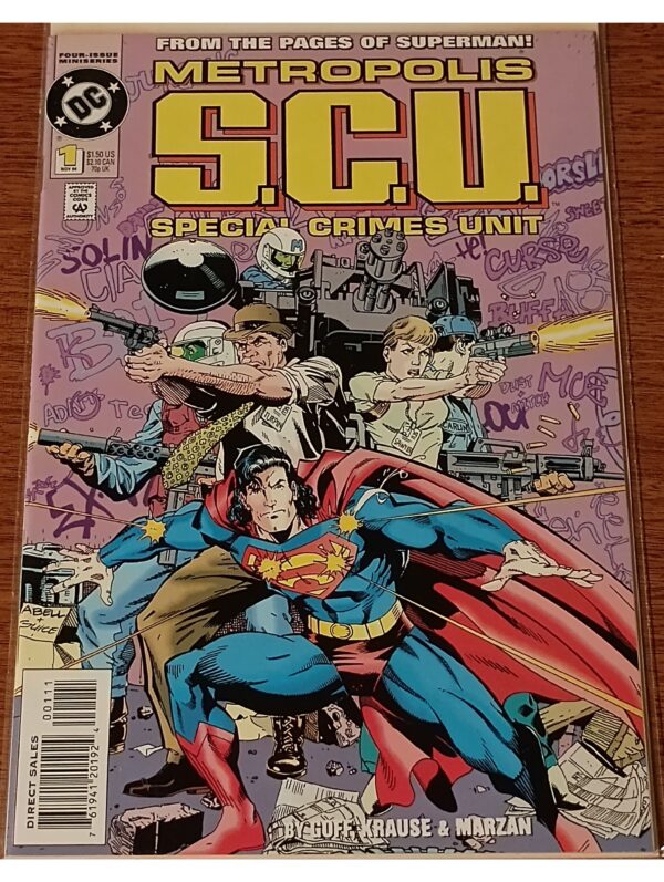 Metropolis S.C.U. #1 – A Must-Have for Superman and DC Comic Collectors!