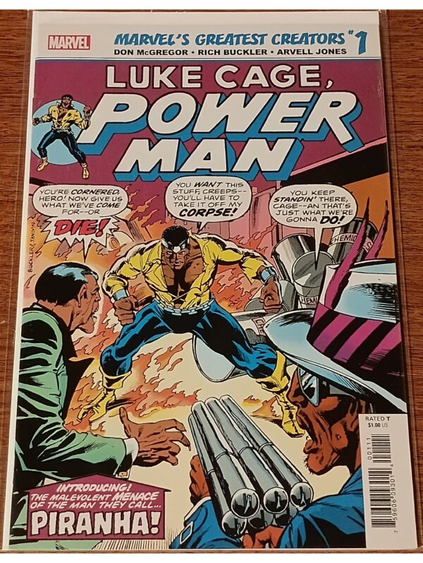 Luke Cage Power Man #1 – A Key Marvel Comic Book for Collectors