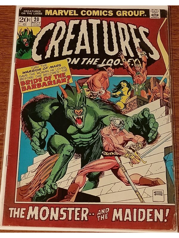 Creatures on the Loose #20 – A Classic Marvel Comic Book Collectible!