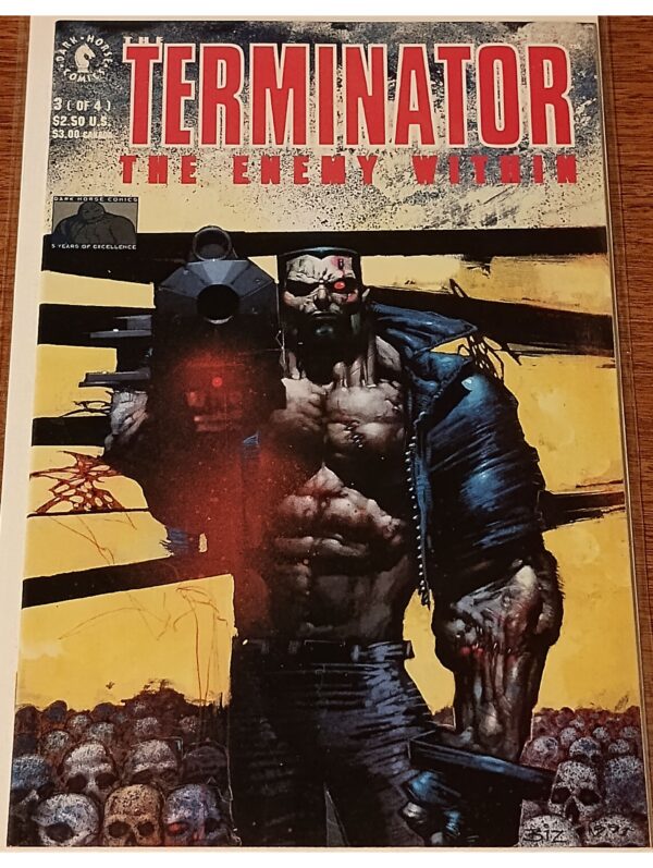 Terminator: The Enemy Within #3 – A Must-Have Sci-Fi Comic for Collectors