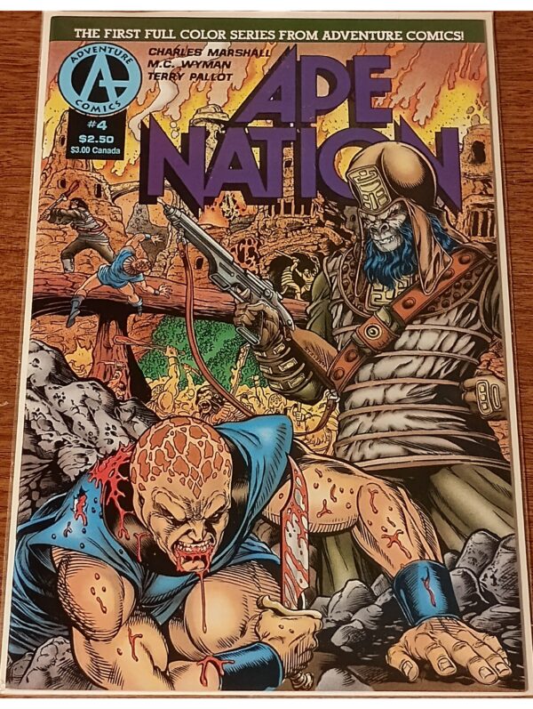 Ape Nation #4 – A Must-Have Comic for Sci-Fi and Planet of the Apes Collectors