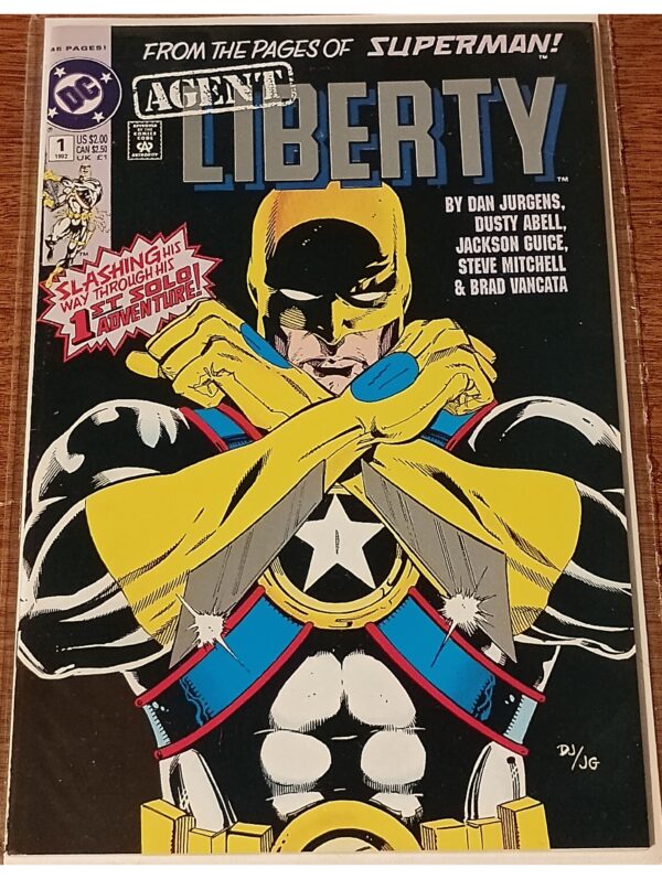 Agent Liberty #1 – A Must-Have DC Comic for Superhero Collectors