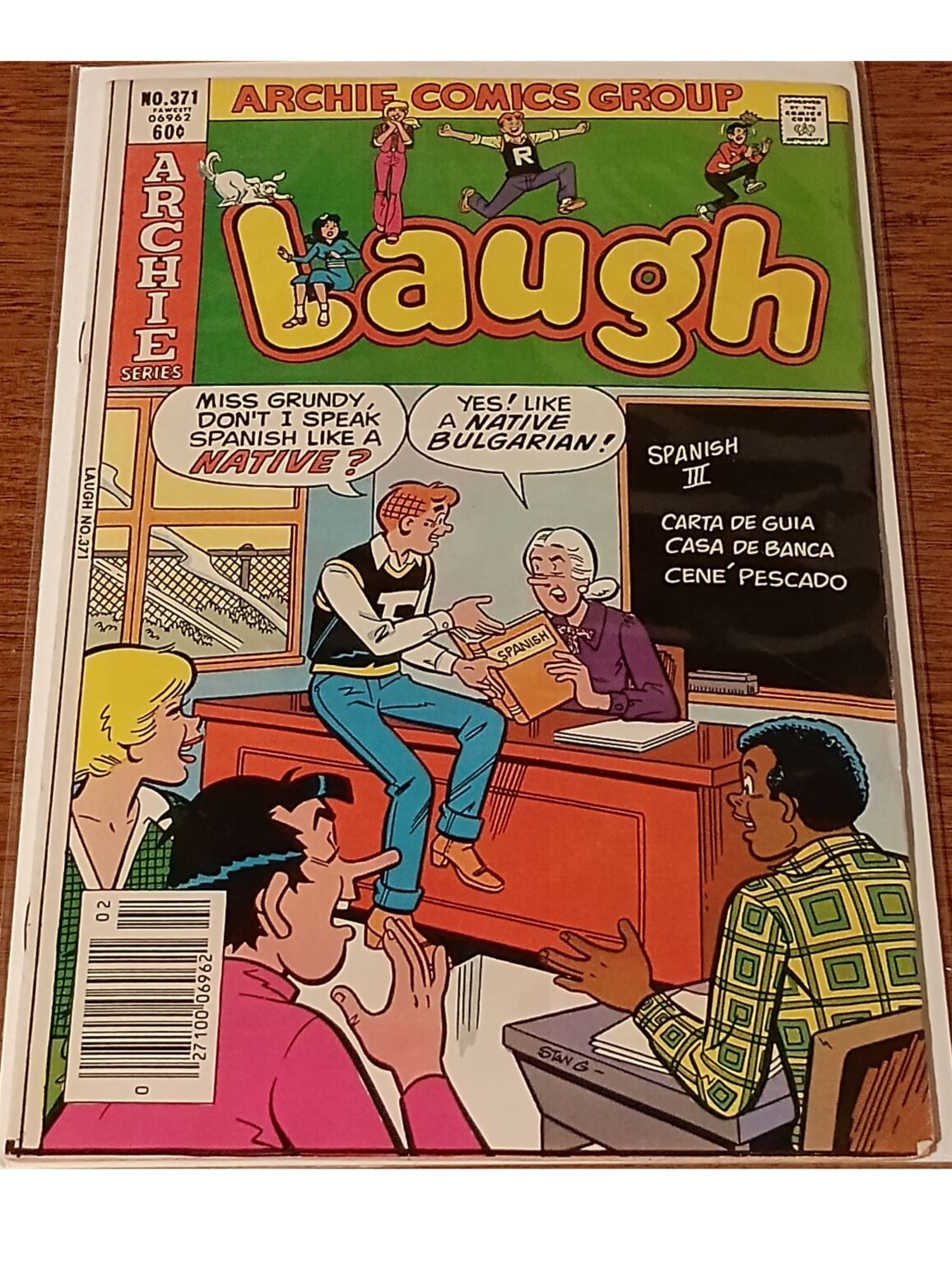Laugh #371 – Classic Archie Comics Fun and Laughter – Elf Cave
