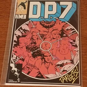 D.P.7 #2 (1986) – Marvel New Universe “Targets!” Issue
