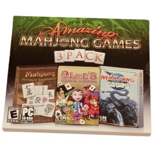 Amazing Mahjong Games 3 Pack (PC CD-ROM)