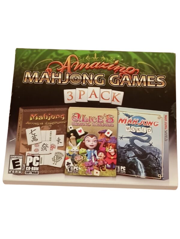 Amazing Mahjong Games 3 Pack (PC CD-ROM)