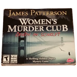 James Patterson Women's Murder Club: Death in Scarlet – PC & Mac CD-ROM Game