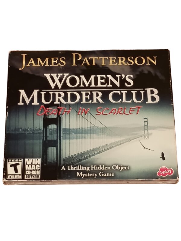 James Patterson Women's Murder Club: Death in Scarlet – PC & Mac CD-ROM Game