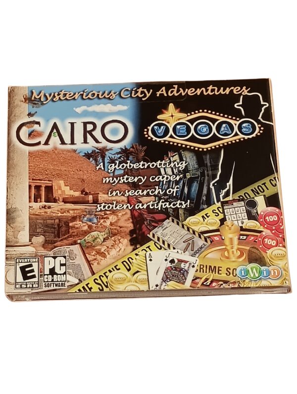Mysterious City Adventures: Cairo & Vegas – Hidden Object Game (PC CD-ROM)