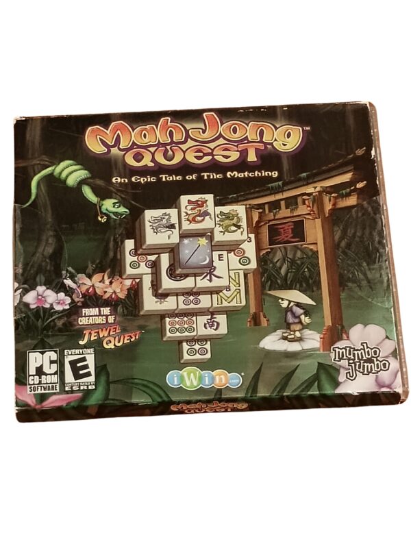 Mah Jong Quest – PC CD-ROM Game by Mumbo Jumbo