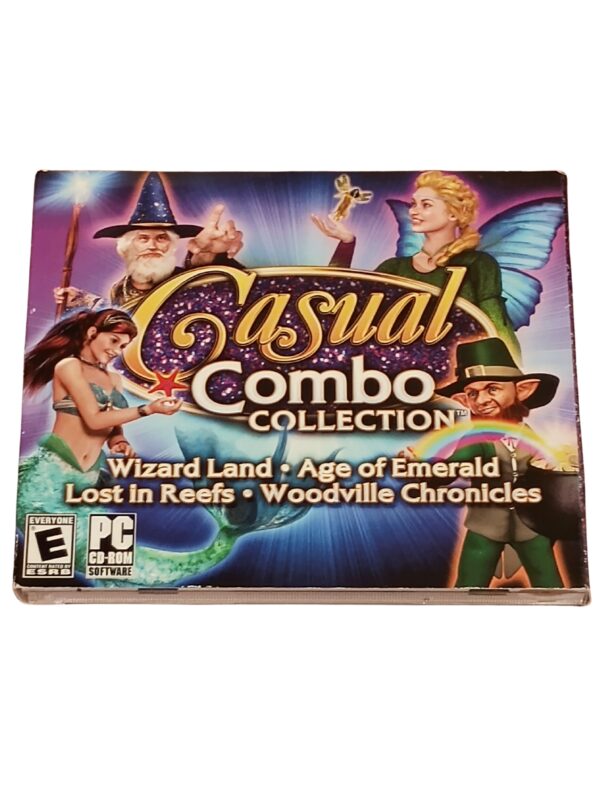 Casual Combo Collection (PC CD-ROM) – 4 Fantasy Games in One Magical Set!