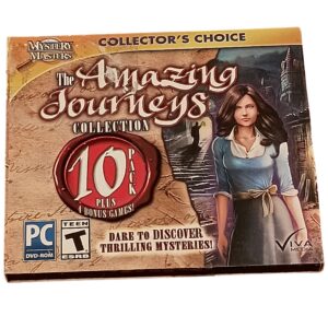 Mystery Masters: The Amazing Journeys Collection – 10 Pack + Bonus Games (PC DVD)