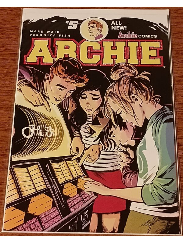 Archie #5 (2016) – Mark Waid & Veronica Fish – Hi-Fi Variant Cover | Archie Comics