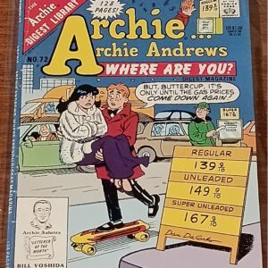 Archie... Where Are You? #72 – Classic Archie Digest from the 1980s