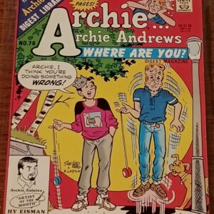Archie Andrews “Where Are You?” No. 76 – 128-Page Digest (Archie Digest Library)