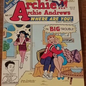 Archie Andrews “Where Are You?” No. 77 – 128-Page Digest (Classic Archie Comics Romance & Comedy)