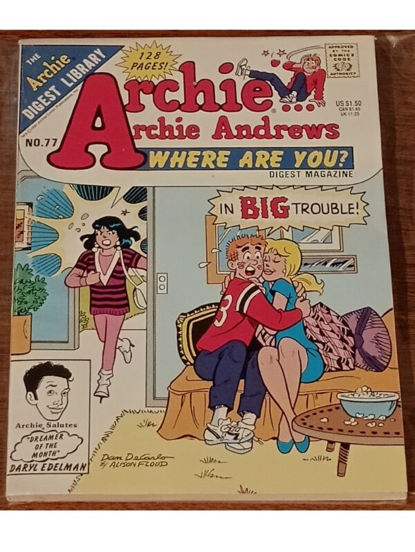Archie Andrews “Where Are You?” No. 77 – 128-Page Digest (Classic Archie Comics Romance & Comedy)
