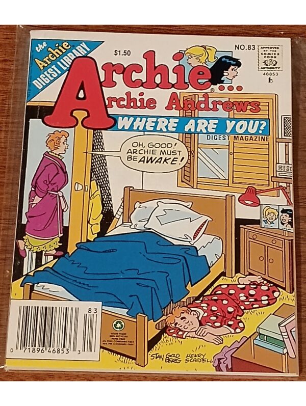 Archie Andrews “Where Are You?” No. 83 – 128-Page Digest (Archie Digest Library Classic)