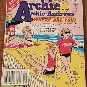 Archie Andrews “Where Are You?” No. 82 – 128-Page Beach Adventure Digest (Archie Digest Library)