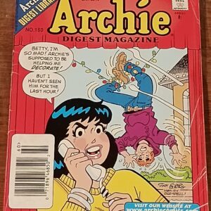 Archie Digest Magazine No. 160 – 128-Page Classic Comic Featuring Archie, Veronica & Betty
