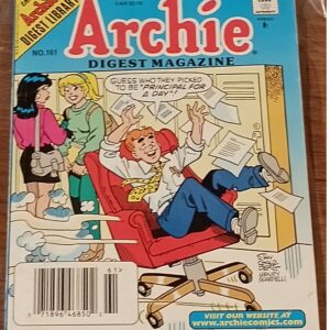 Archie Digest Magazine No. 161 – 128-Page Classic Comic Featuring “Principal for a Day” Archie