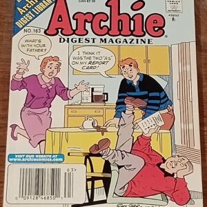 Archie Digest Magazine No. 163 – 128-Page Classic Comic Featuring Archie’s Report Card Gag