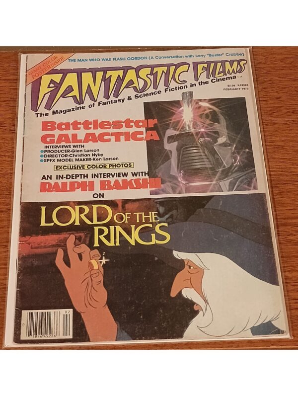Fantastic Films Magazine #6 – February 1979 – Battlestar Galactica & Ralph Bakshi’s Lord of the Ring