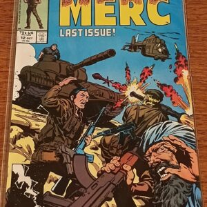 Merc #12 – Final Issue – Marvel New Universe – October 1987
