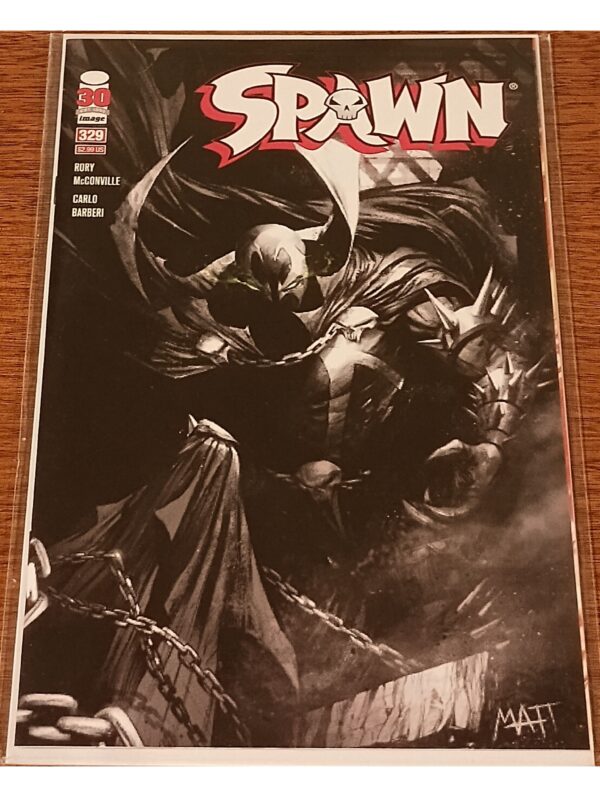 Spawn #329 – Black & White Variant Cover – Image Comics 30th Anniversary (2023)