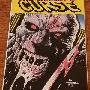 The Mummy’s Curse #3 (of 4) – Aircel Comics – J.W. Somerville Cover – 1990 Horror Mini-Series