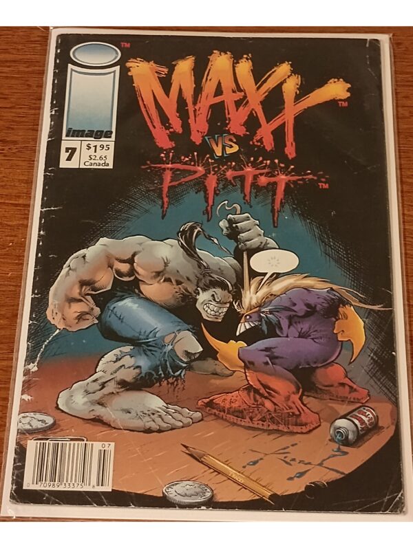 The Maxx #7 – Maxx vs. Pitt – Image Comics (1994)