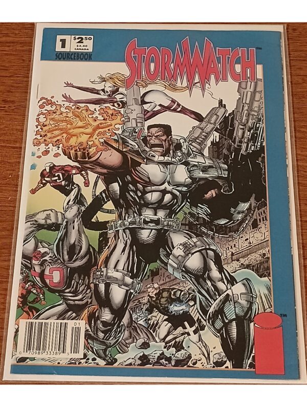 StormWatch Sourcebook #1 – Image Comics (1993) – WildStorm Universe Character Guide