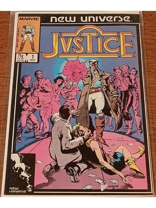 Justice #1 – Marvel New Universe – First Issue (1986)