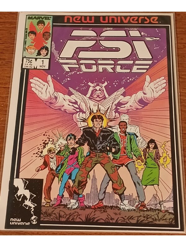Psi-Force #1 – Marvel New Universe – First Issue (1986)
