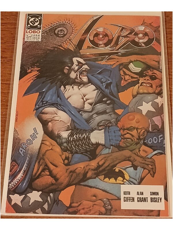 Lobo #2 (of 4) – DC Comics (1990) – Keith Giffen & Simon Bisley Mini-Series