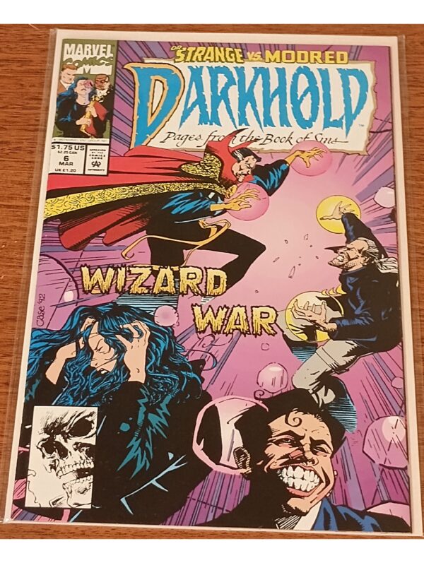 Darkhold #6 – Dr. Strange vs. Modred: Wizard War! – Marvel Comics (1993)