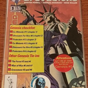 Gravestone #3 (Malibu Comics, 1993) – Genesis Crossover Tie-In Issue