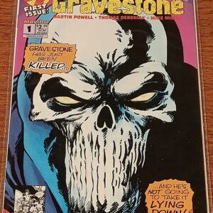 Gravestone #1 (Malibu Comics, 1993) – First Issue! Supernatural Origin of a Dark Hero