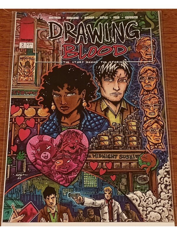 Drawing Blood #2 (Image Comics, May 2023) – Creator-Owned Indie Comic by Kevin Eastman