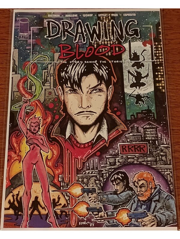 Drawing Blood #1 (Image Comics, April 2023) – Indie Comic by Kevin Eastman & David Avallone