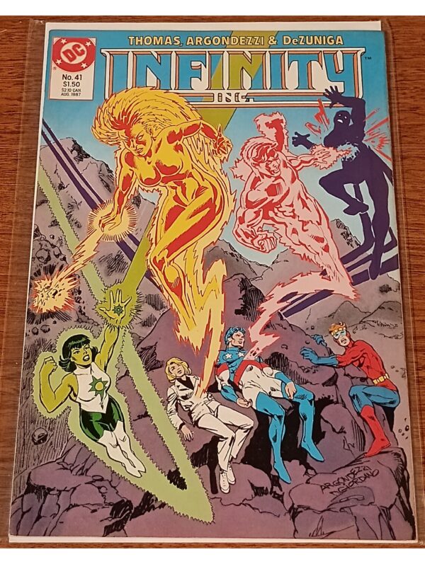 Infinity Inc. #41 (1987, DC Comics) – Power Overload in the Rockies!