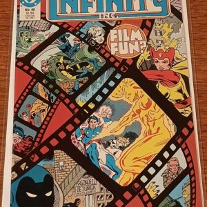 Infinity Inc. #40 (1987, DC Comics) – Film Fun Turns Deadly!