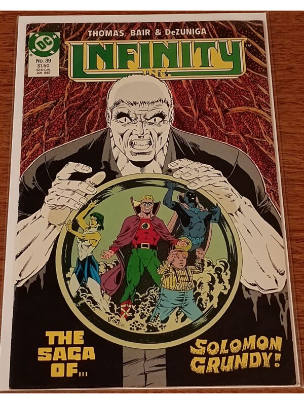 Infinity Inc. #39 (1987, DC Comics) – The Saga of Solomon Grundy!