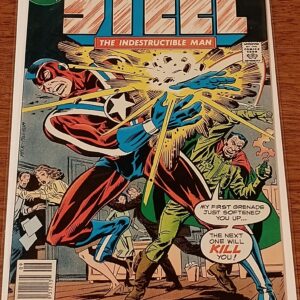 Steel, The Indestructible Man #4 (1978, DC Comics) – The Ghastly Grip of the Gadgeteer!