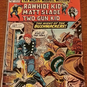 The Mighty Marvel Western #30 (1975, Marvel Comics) – The Night of the Bushwhackers!