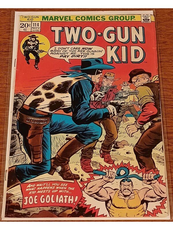 Two-Gun Kid #114 (1973, Marvel Comics) – Showdown with Joe Goliath!