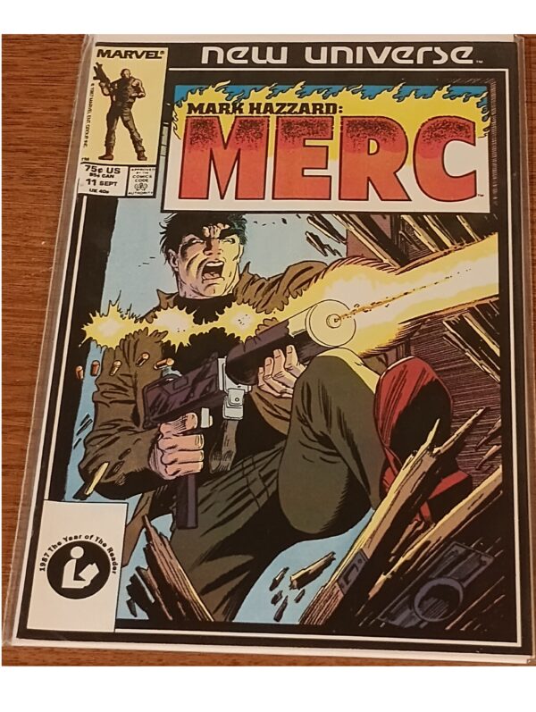 Mark Hazzard: Merc #11 (1987) - Marvel New Universe