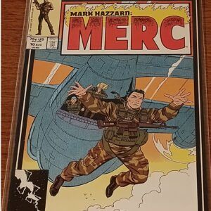 Mark Hazzard: Merc #10 (1987) – Marvel New Universe Military Action Comic